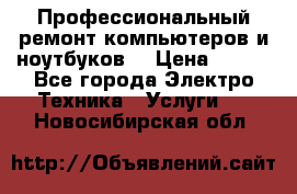 Профессиональный ремонт компьютеров и ноутбуков  › Цена ­ 400 - Все города Электро-Техника » Услуги   . Новосибирская обл.